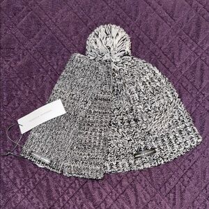 Rebecca Minkoff Knit Beanie and Arm Warmer Set